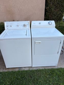 Washer and dryer