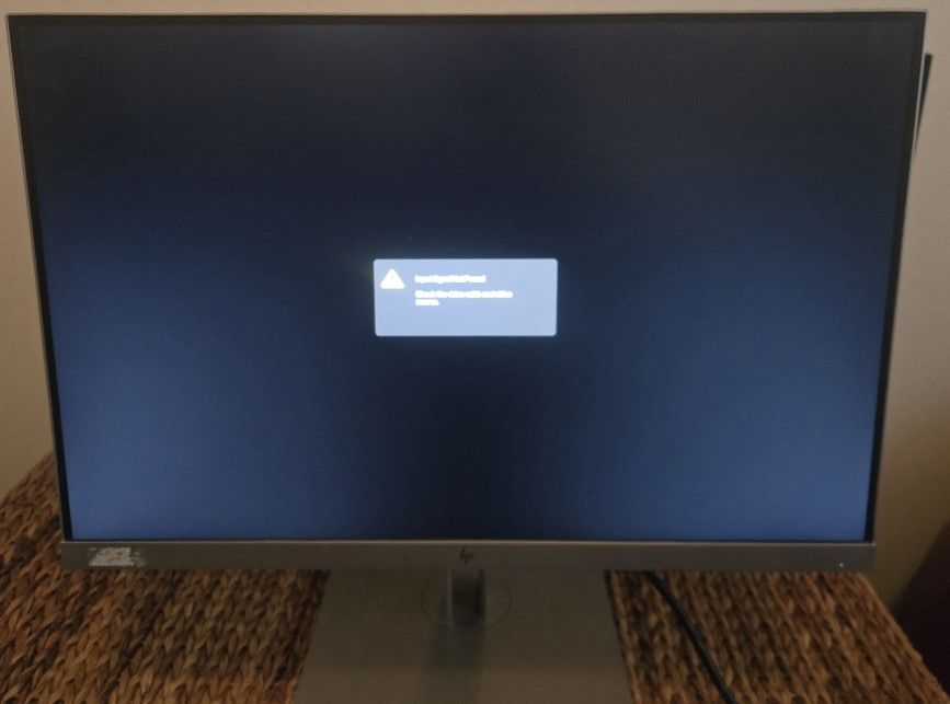 Hp Monitor 24"