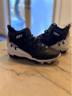 Boys Under Armour Bryce Harper 7 Mid RM Baseball Cleats size 3