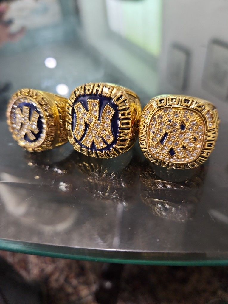 New York Yankees Gold World Series Rings