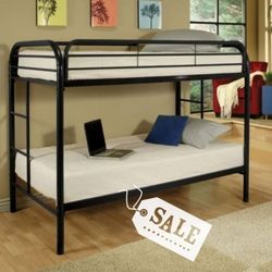 Bunk Bed Litera Camas - Incluye Mattress Colchones  Mattress 