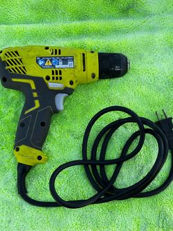 Corded Electric Drill 3/8 in. 120V