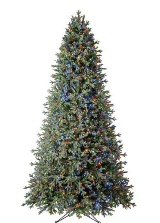 9 ft Pre-Lit Aspen EZ Connect® Artificial Christmas Tree, 2700 Color-Changing Radiant Micro LED® Lights