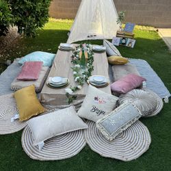 Simple Picnic Set Up