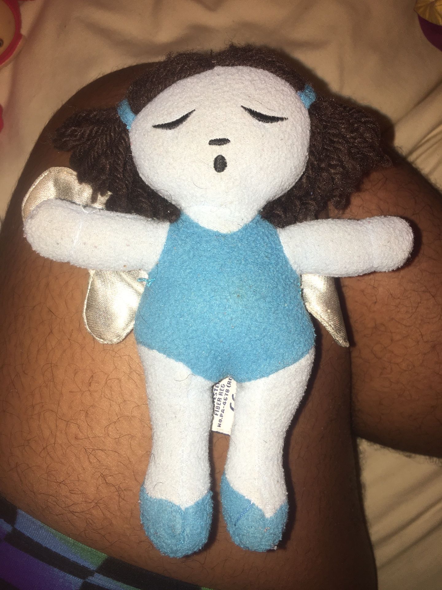 Baby Gap blue angel sarabelle doll