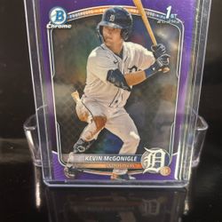 2025 Bowman - Prospects Kevin McGonigle #BP-79 Purple /250 (RC)