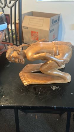 Balinese Art Deco wood sculpture typically ranges between $150 and $450