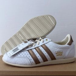 Women's Adidas Originals Japan Shoes - Cloud White Preloved Brown - Size 6.5, 7.5, 8.5, 9.5, 10, 10.5