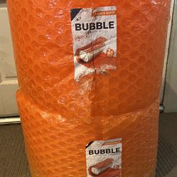 Bubble Wrap Two Rolls New (12X90 Each) Pick Up Only