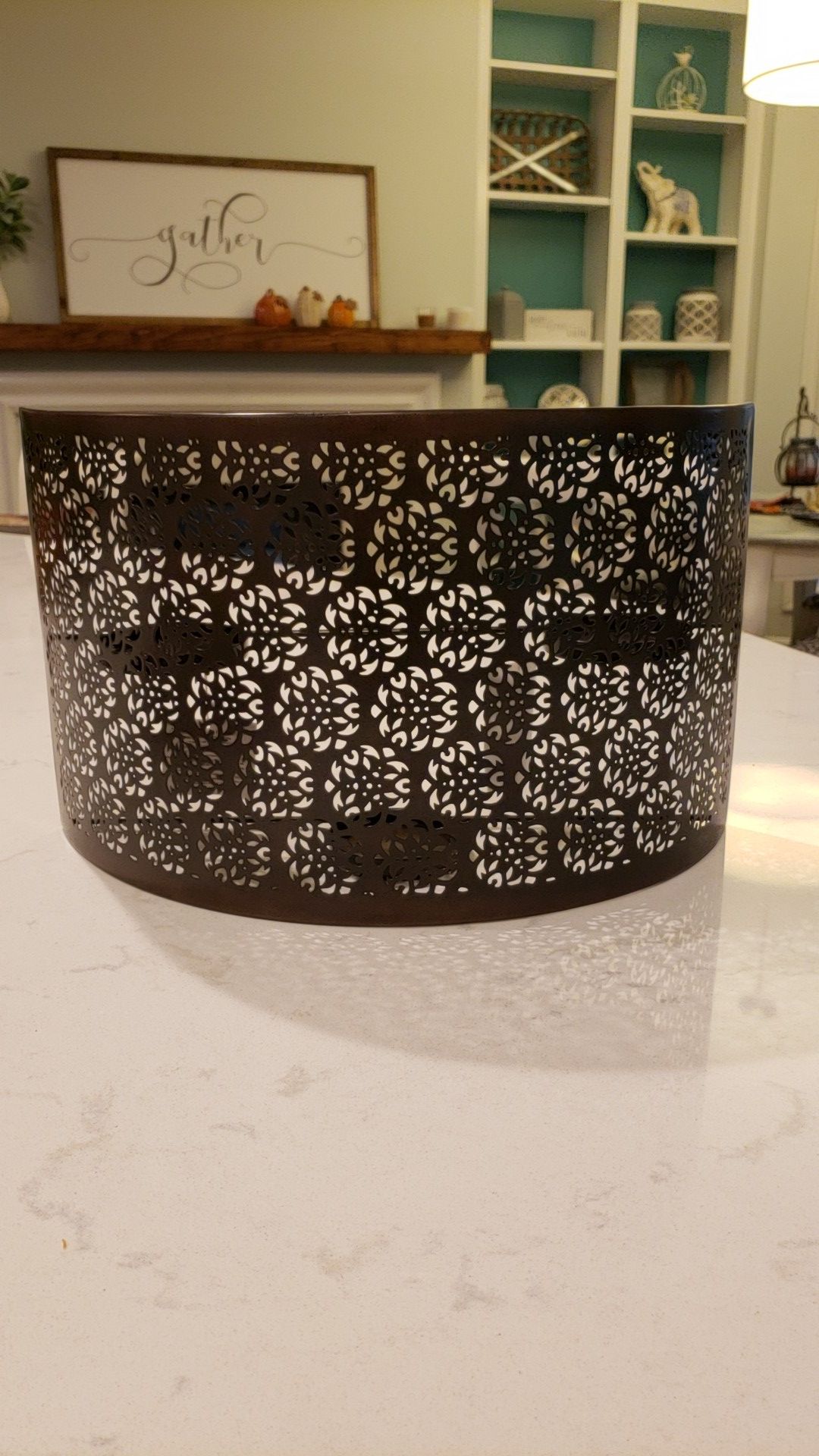 Homegoods candle holder.