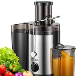 Qcen Juicer Machine, 500W Centrifugal Juicer Extractor