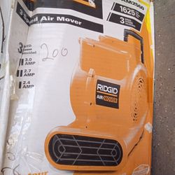 Riding 3-speed Portable Blower Fan Air Mower 