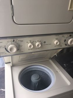 GE SPACEMAKER 24" STACKABLE WASHER DRYER WORKS LOOKS PERFECT DELIVERY EXTRA