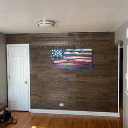 Ship Lap Accent Wall