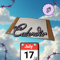 Calendar 📆 Dry Erase