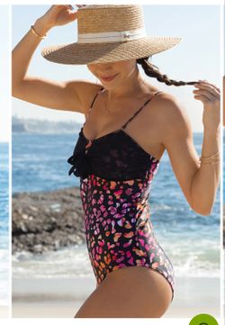 New Beachsissi One Piece Swimsuit Size XL