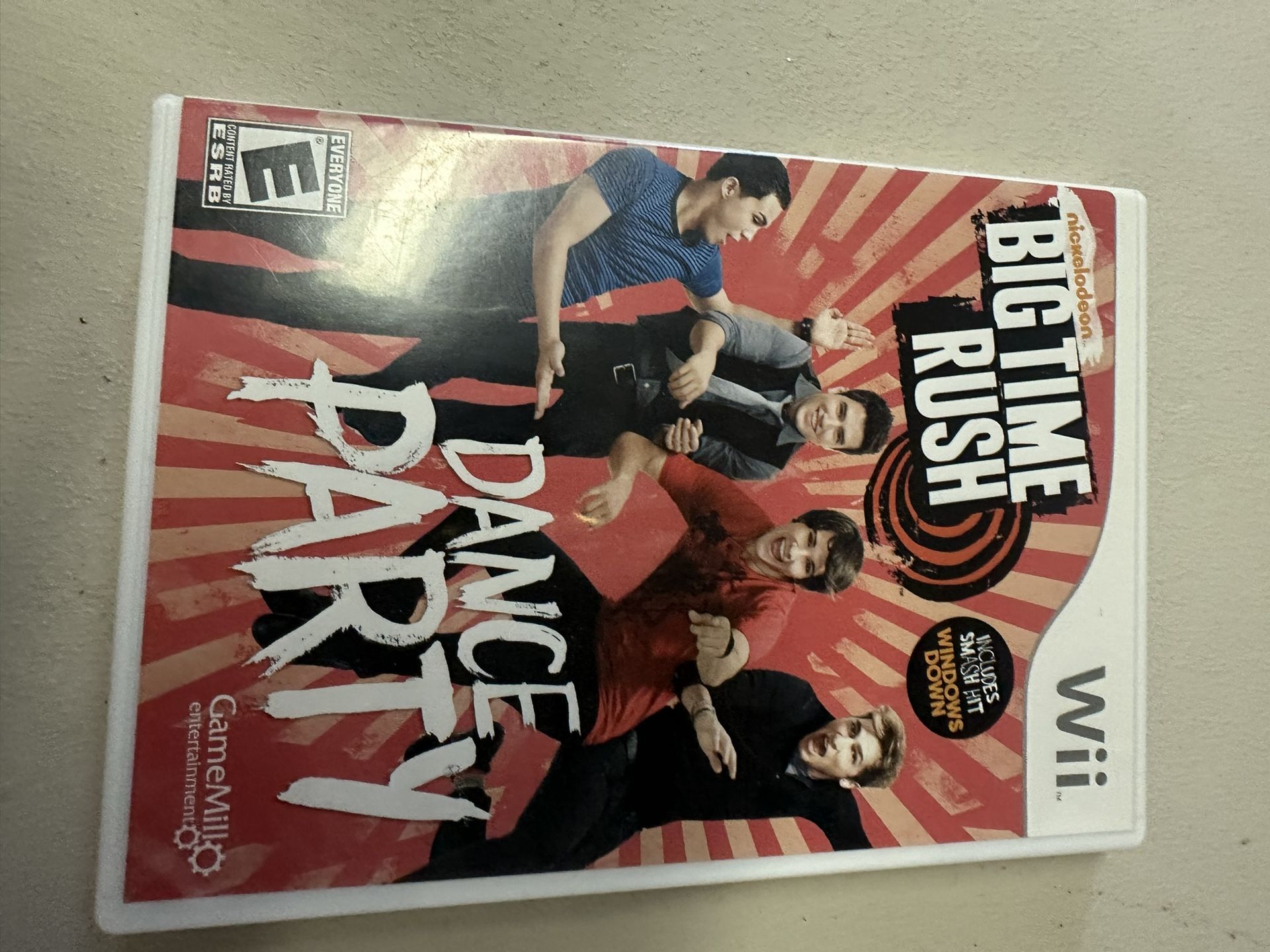 Big Time Rush Dance Party Wii Game