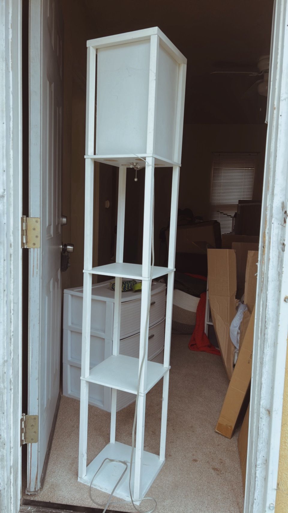 Lamp With Shelves