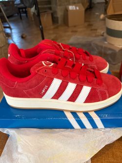 Adidas Campus 00s Red Suede Sneakers Mens 10.5