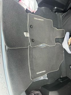 4 pcs Subaru Crosstrek GENUINE OEM Floor Mats Black 2017-2024 J501SFL020
