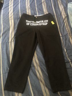 Black Alocs Pants