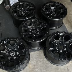 2023 Ford Bronco Rims Sasquatch Blacked Out