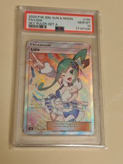 Lisia Pokemon IND PSA 10 slab #199