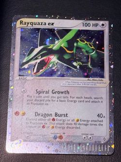 Rayquaza ex Pokémon Card 97/97 Holo