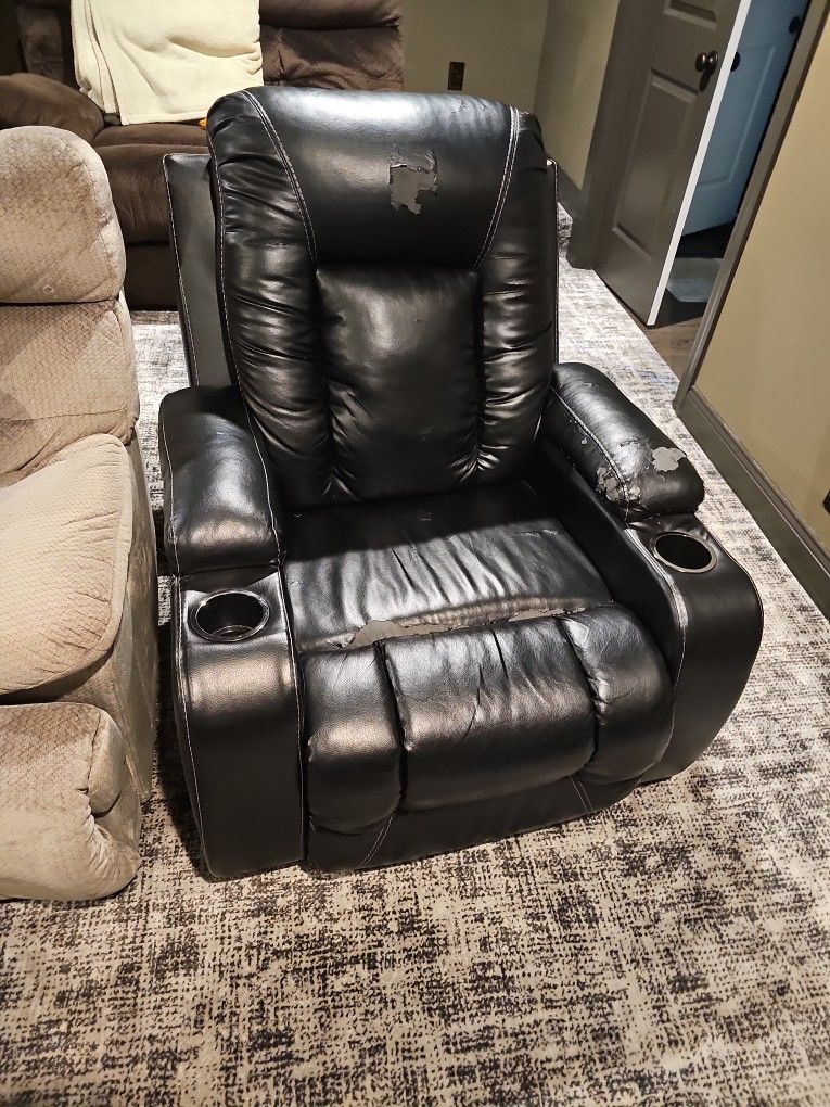 Free Media Room Recliner Sofas . Got Two