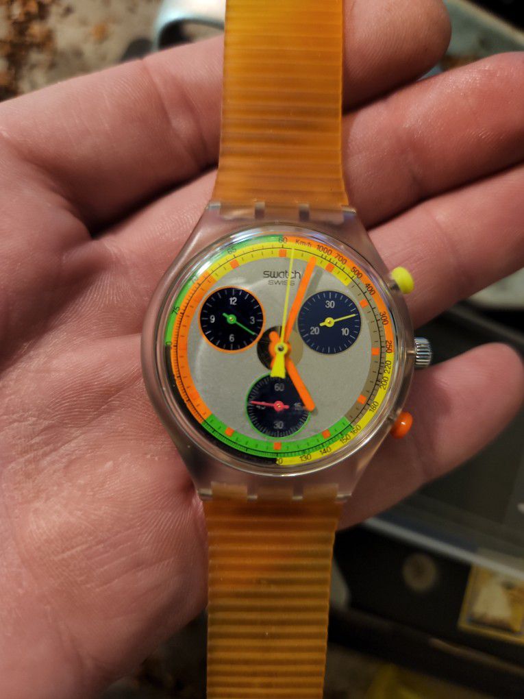 Vintage Jelly Stag Swatch Watch NiB Never Worn for Sale in Columbus, OH  OfferUp