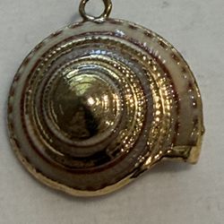 Sundial Shell Pendant