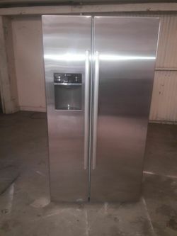 Bosch brand refrigerator measures 36 wide and 70 high 3 months warranty delivery and installation