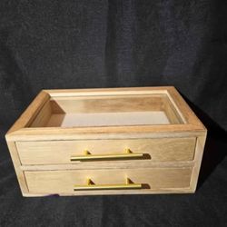 2 Drawer Organizer (Real Wood)