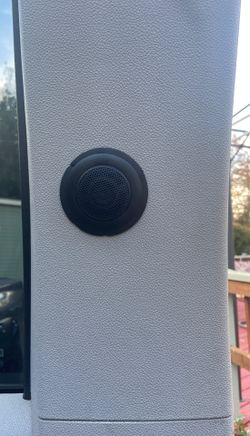 6x7 type x front door speakers with type x tweeter