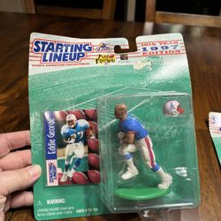 1997 NFL Starting Lineup Eddie George RB Houston Oilers Sports Figure 
