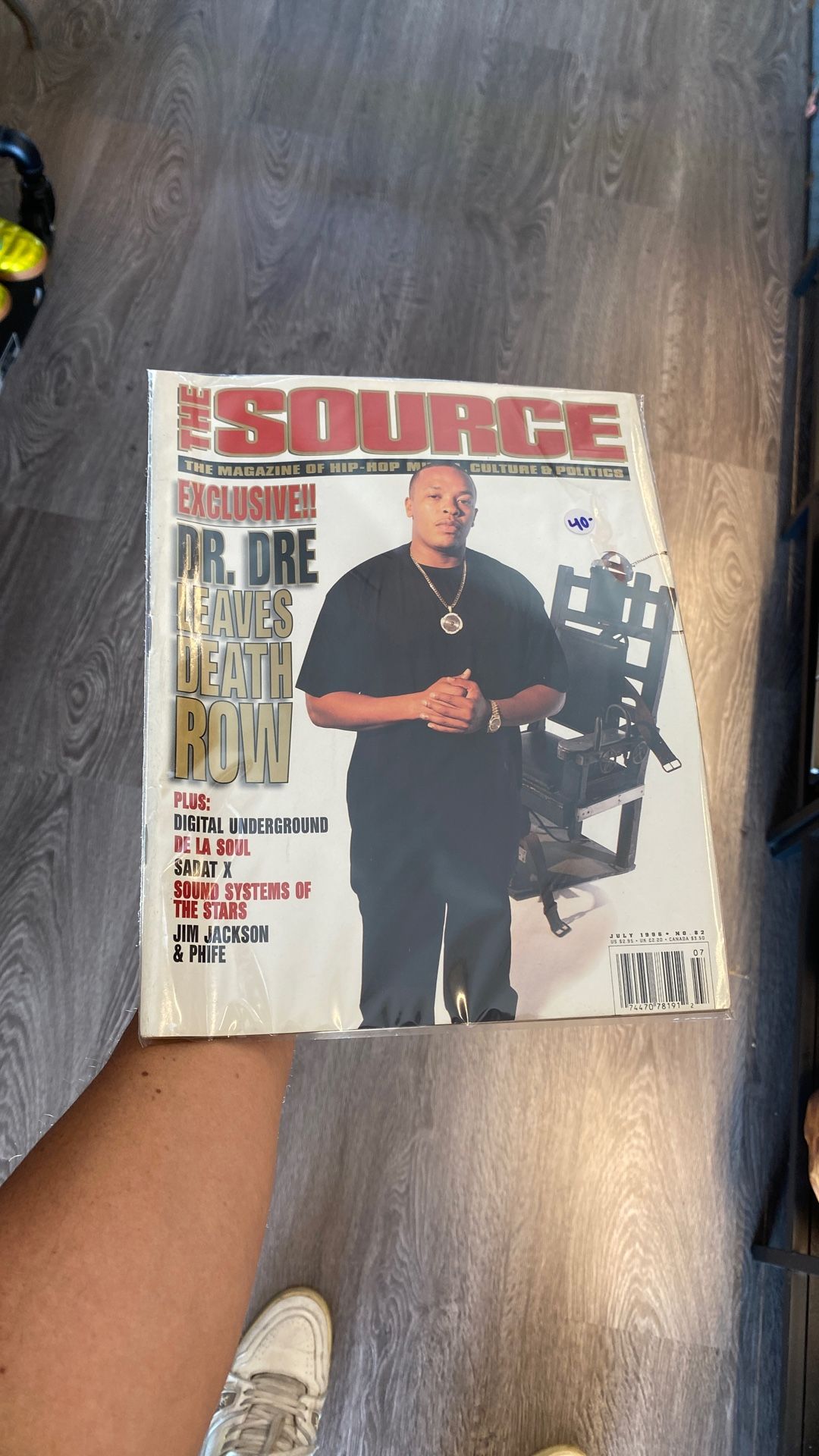 Vintage The Source Magazine Dr Dre Cover