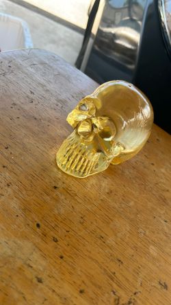 Skull Resin Paper Weight