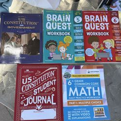 School Workbooks - 5th and 6th Grade