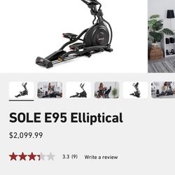 Elliptical Sole E95