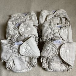 Lot of 6 Esembly Cloth Diapers Size 1