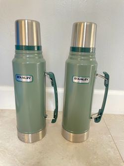 Two Stanley Stainless Steel Thermos