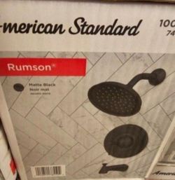 American Standard Rumson Shower & Tub Faucet In Matte Black (Valve Included)