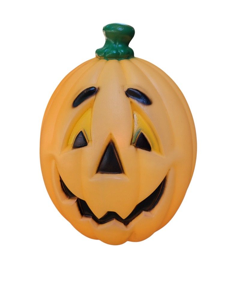 Vintage General Foam Large Light Up Pumpkin