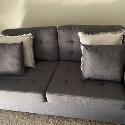 Ash Color Living Room Couch