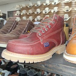 Botas De Piel De México Cómodas Para Trabajar 