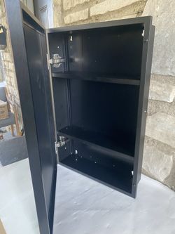 Bathroom Medicine Cabinet, Floating Mirror.