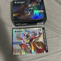 Magic The Gathering Final Fantasy Collector Booster & Gift Bundle *PLEASE Read Discription *