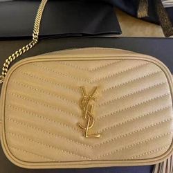 Genuine Leather Bag! (Beige/off White)