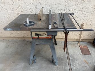 Craftsman10” Table Saw - works gear- extra blades included