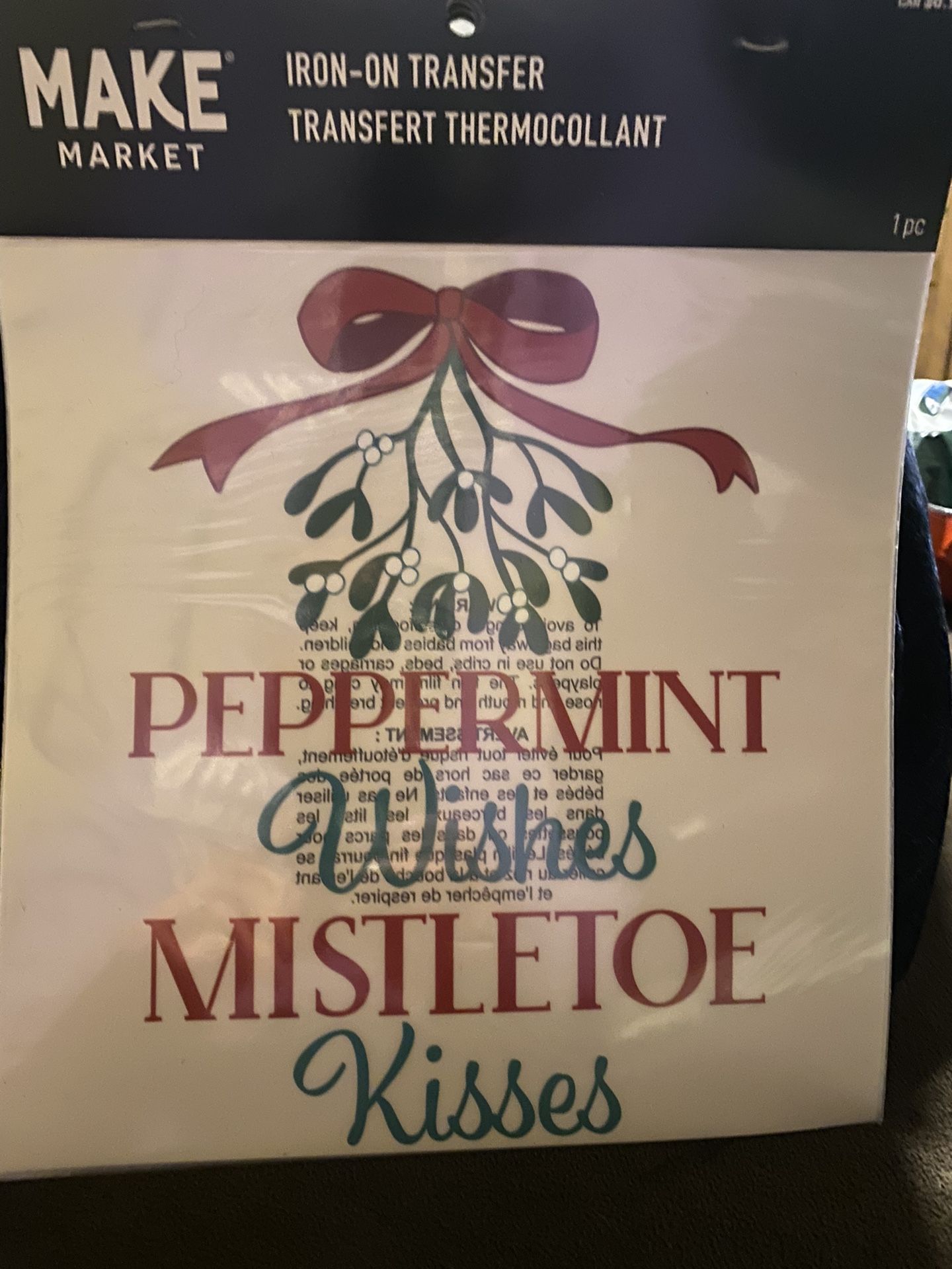 Bundle 5 Of Each Pattern - Xmas Iron On Transfer